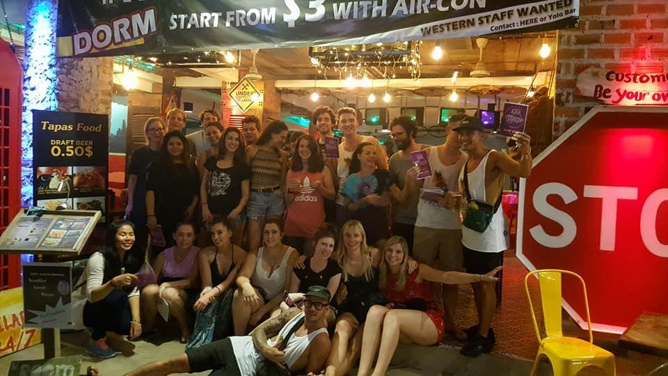 Route 66 Music Restaurant & Hostel Siem Reap Exterior photo